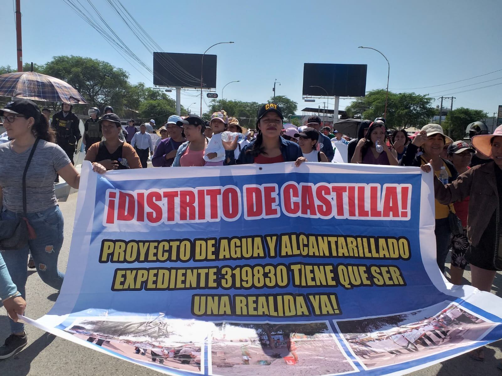 Piden que el proyecto de ampliación de la planta de Curumuy también se ejecute lo antes posible. La movilización será a las 9:00 a.m y la concentración será en el parque infantil de Piura