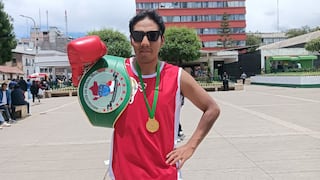 Joven boxeador wanka logra campeonato sudamericano pese a lesión en la mano