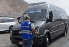 Más de 100 inspectores en la vía Arequipa-Moquegua por festividad de la Virgen de Chapi