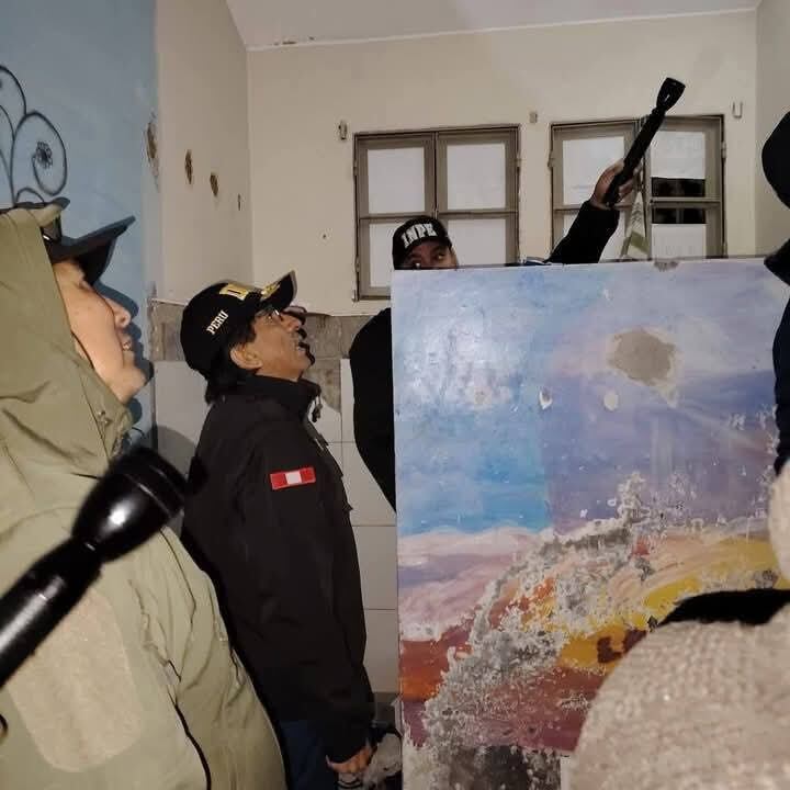 En el pabellón B-1 oportunamente detectaron un forado en las paredes