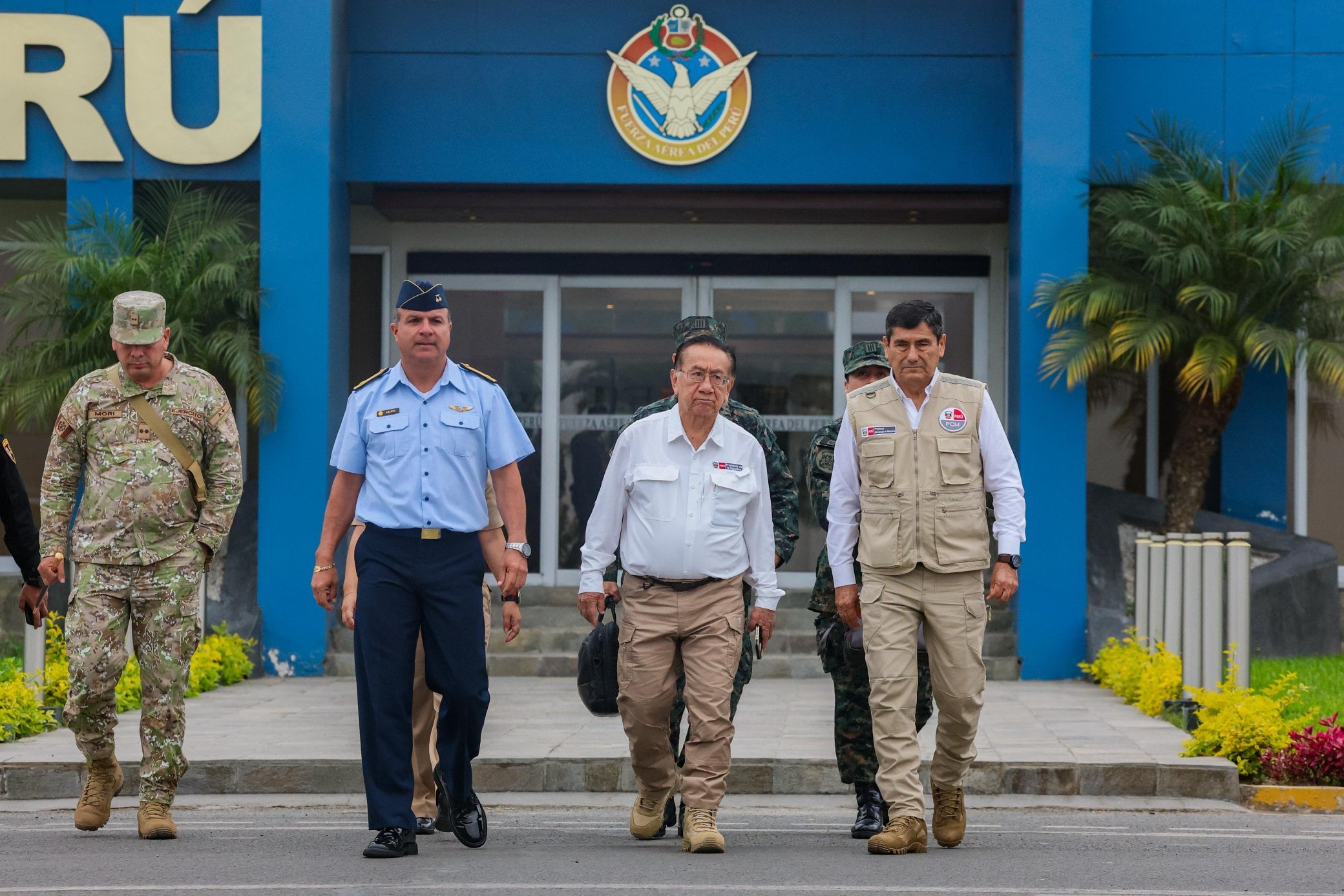 El mandatario llegó acompañado de integrantes de su gabinete con el objetivo de atender proyectos prioritarios y reforzar acciones en favor de la población de la Amazonía peruana. FOTO: PRESIDENCIA