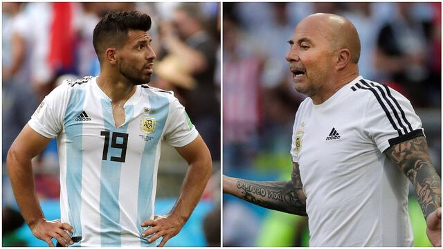 "Kun" Agüero agradeció a doctores, utileros y cocineros de la selección argentina, menos a Sampaoli