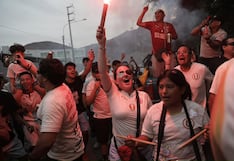 Fiesta merengue en el Monumental: La previa de Universitario vs Universidad de Chile en la Noche Crema (FOTOS)