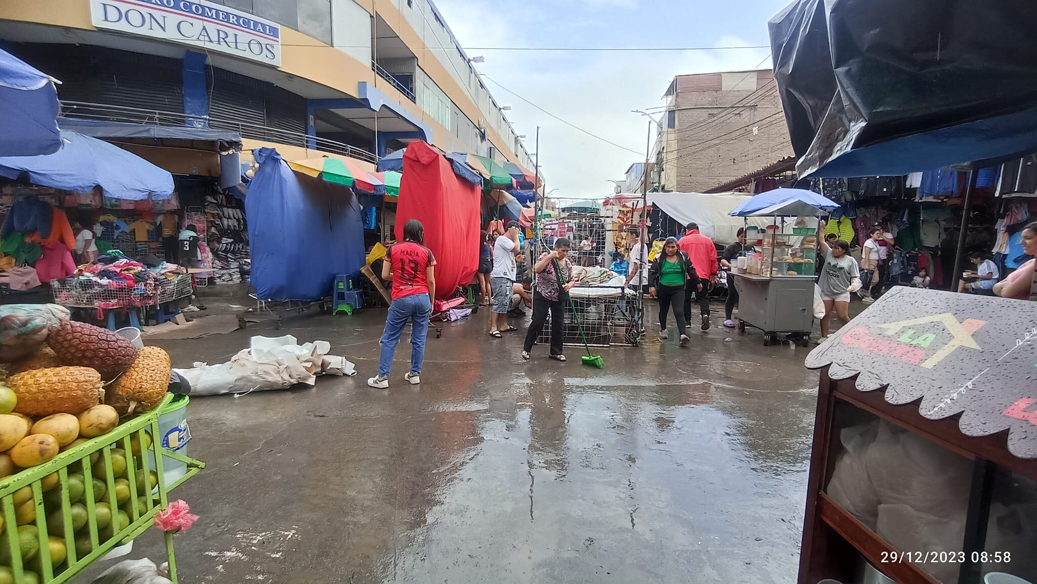 El gerente regional de Defensa Nacional, Edwin Dávila, asegura que población debe prepararse ante alerta por Fenómeno El Niño. (Foto: Ozono TV.)