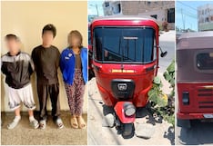 Ica: policía recupera dos mototaxis robadas y detiene a tres personas en Los Aquijes