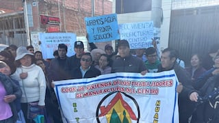 Huancayo: Vecinos de Saños Chico denuncian que viven con solo una hora de agua al día