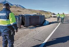 Accidentes en Arequipa dejan nueve muertos en las carreteras en lo que va del año