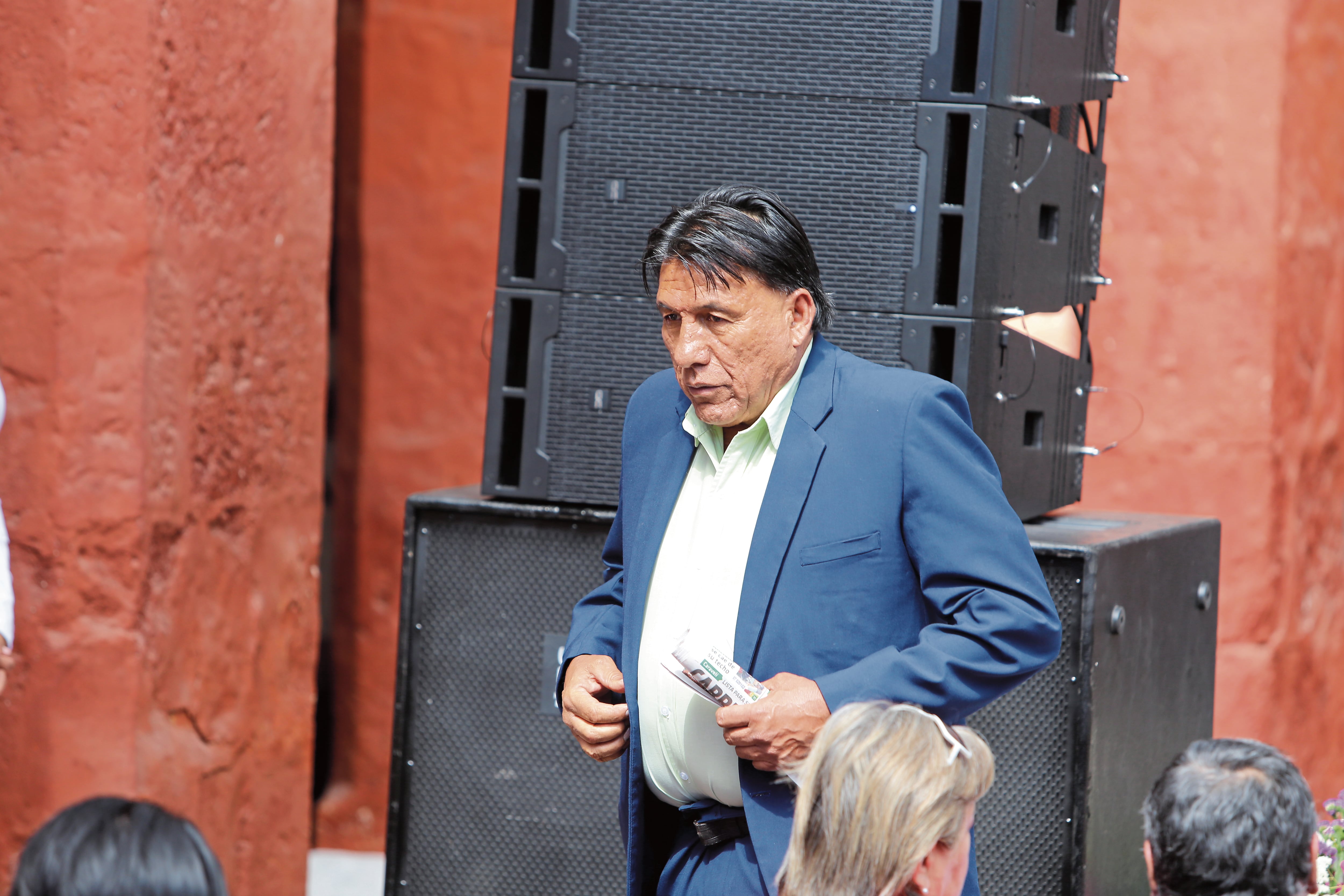 Rolando Bedregal fue elegido por el movimiento regional Juntos por el Desarrollo de Arequipa (Foto: GEC)