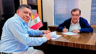 Ica: firman convenio para el proyecto de tratamiento de aguas residuales y agua potable