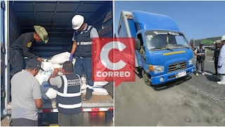 Decomisan cinco toneladas de harina de pescado ilegal durante operativo en Chincha