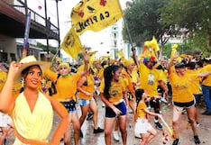 Luciana Zapata preside festejos de las Bodas de Plata de la bandera Amarilla en Catacaos