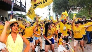 Luciana Zapata preside festejos de las Bodas de Plata de la bandera Amarilla en Catacaos