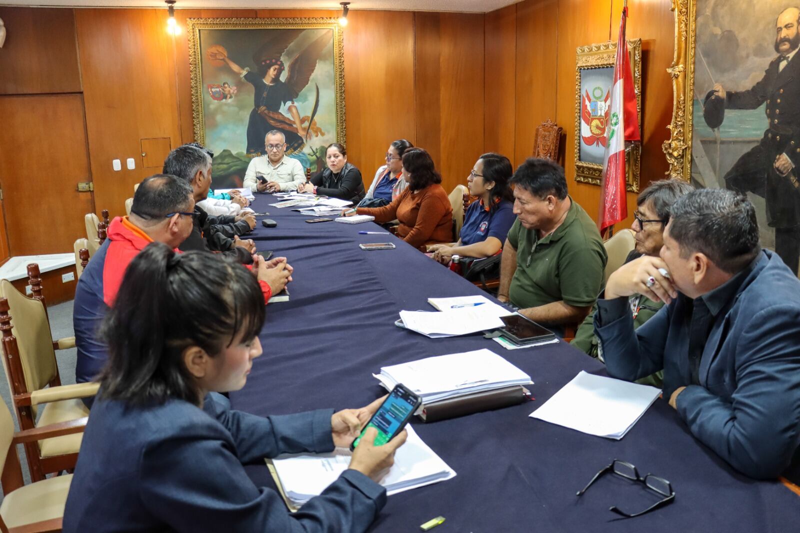 Instalan mesa técnica para evaluar las zonas de riesgo no mitigables en Veintiséis de Octubre