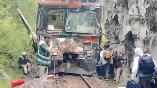 Choque de trenes en Machu Picchu: Confirman el primer fallecido tras accidente