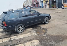 Las pistas en el centro de Trujillo son un desastre