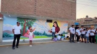 Pisco: familia de Zaina Munayco le rinde homenaje por el Día de la Madre con mural y videoclip