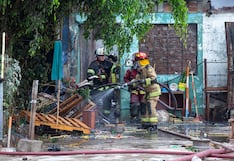 Incendio en Ate es confinado tras intensa labor de los bomberos (FOTOS)