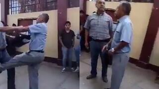 Captan a docentes de la UNICA peleando al interior de institución (VIDEO)