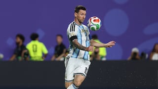Messi: “Jugar contra Inglaterra es especial, pero sigue siendo un partido de fútbol”