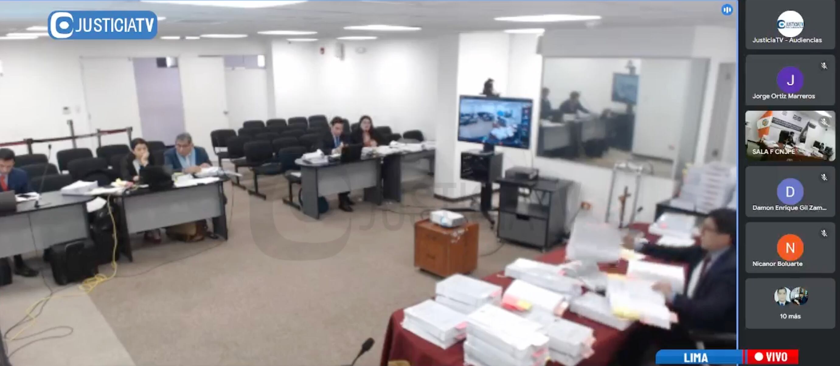 Las audiencias que se realizan por el Caso Los Waykis en la Sombra duran en promedio tres horas.