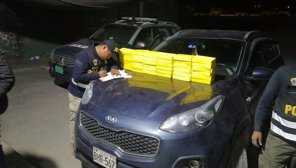 La Fiscalía investiga al conductor por el presunto delito de tráfico ilícito de drogas. (Foto: Difusión)