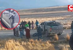 Puno: Un muerto tras despiste y vuelco de camioneta