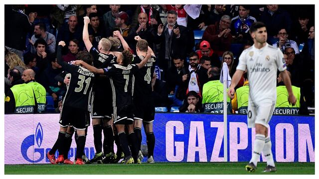Real Madrid eliminado de la Champions League al caer 1-4 ante Ajax (VIDEO) 