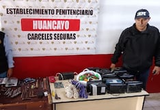 Huancayo: En operativo incautan más droga en penal
