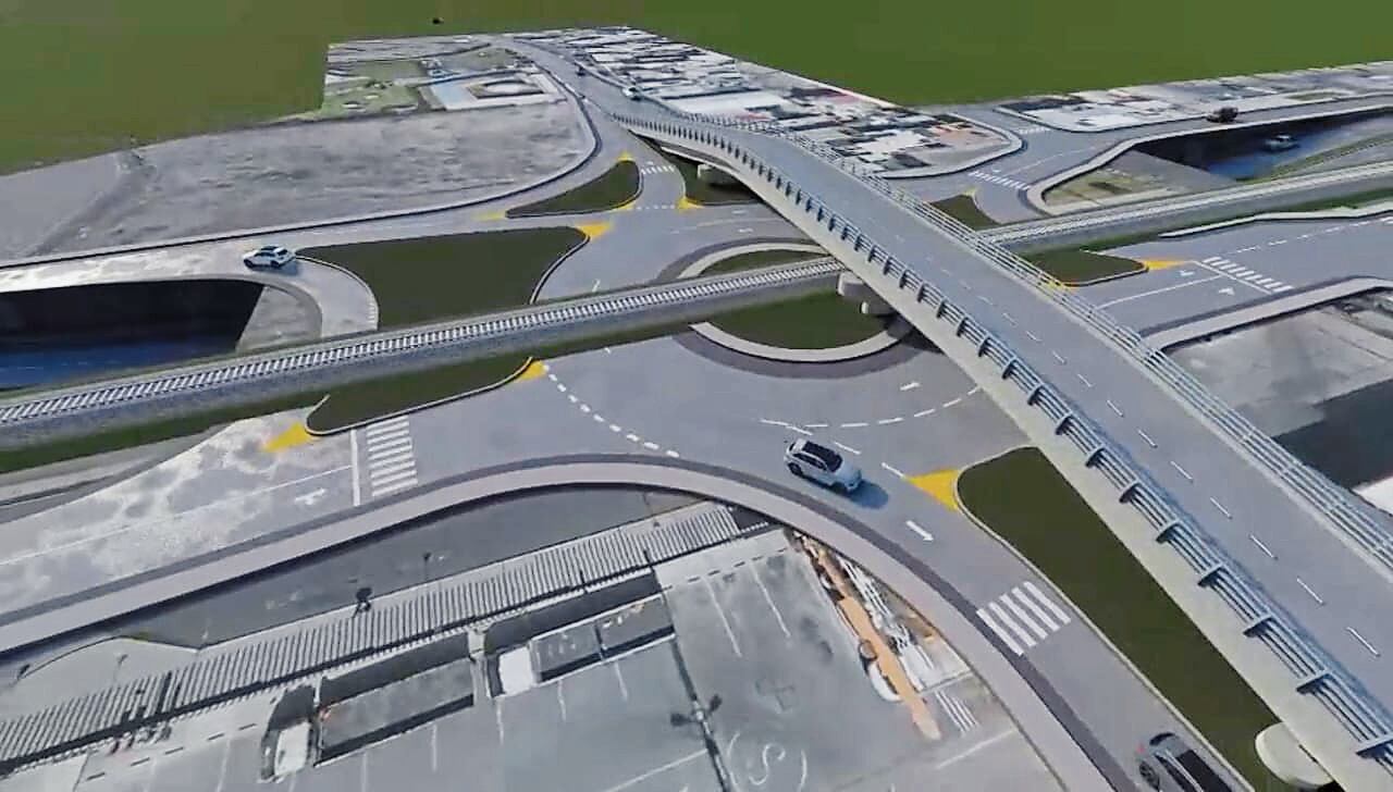 Proyecto intercambio vial de la avenida Metropolitana agilizará tránsito en dos distritos. Foto: MPA.