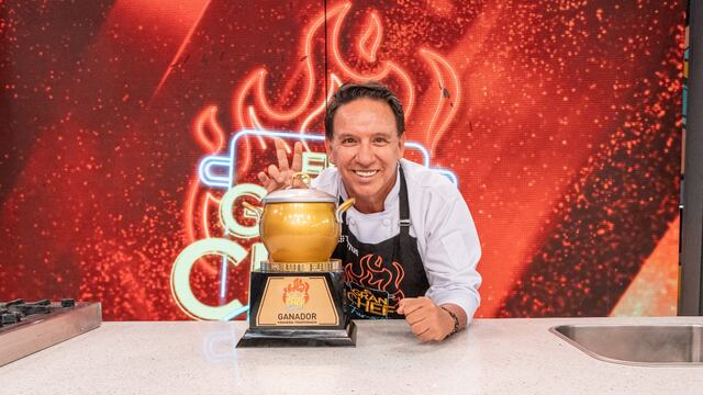 ‘El Gran Chef Famosos’: Ricardo Rondón es el ganador de la primera temporada