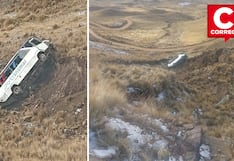 Huancavelica: Ocho pasajeros resultan heridos tras volcadura de vehículo