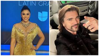 Maricarmen Marín se luce junto a Juanes en los Latin Grammy 2019 (FOTO y VIDEO)
