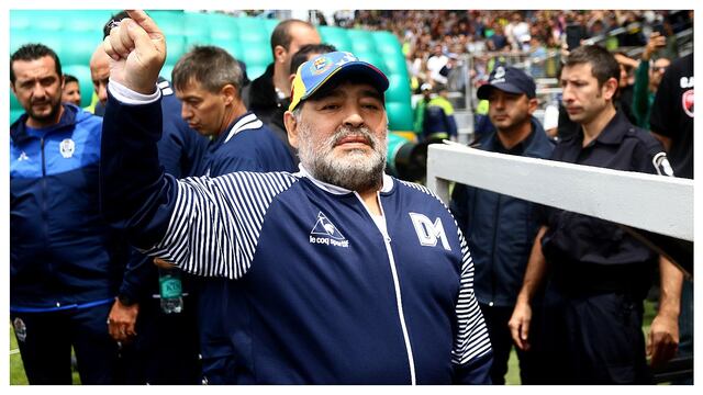 Diego ​Maradona no es más técnico de Gimnasia y Esgrima La Plata