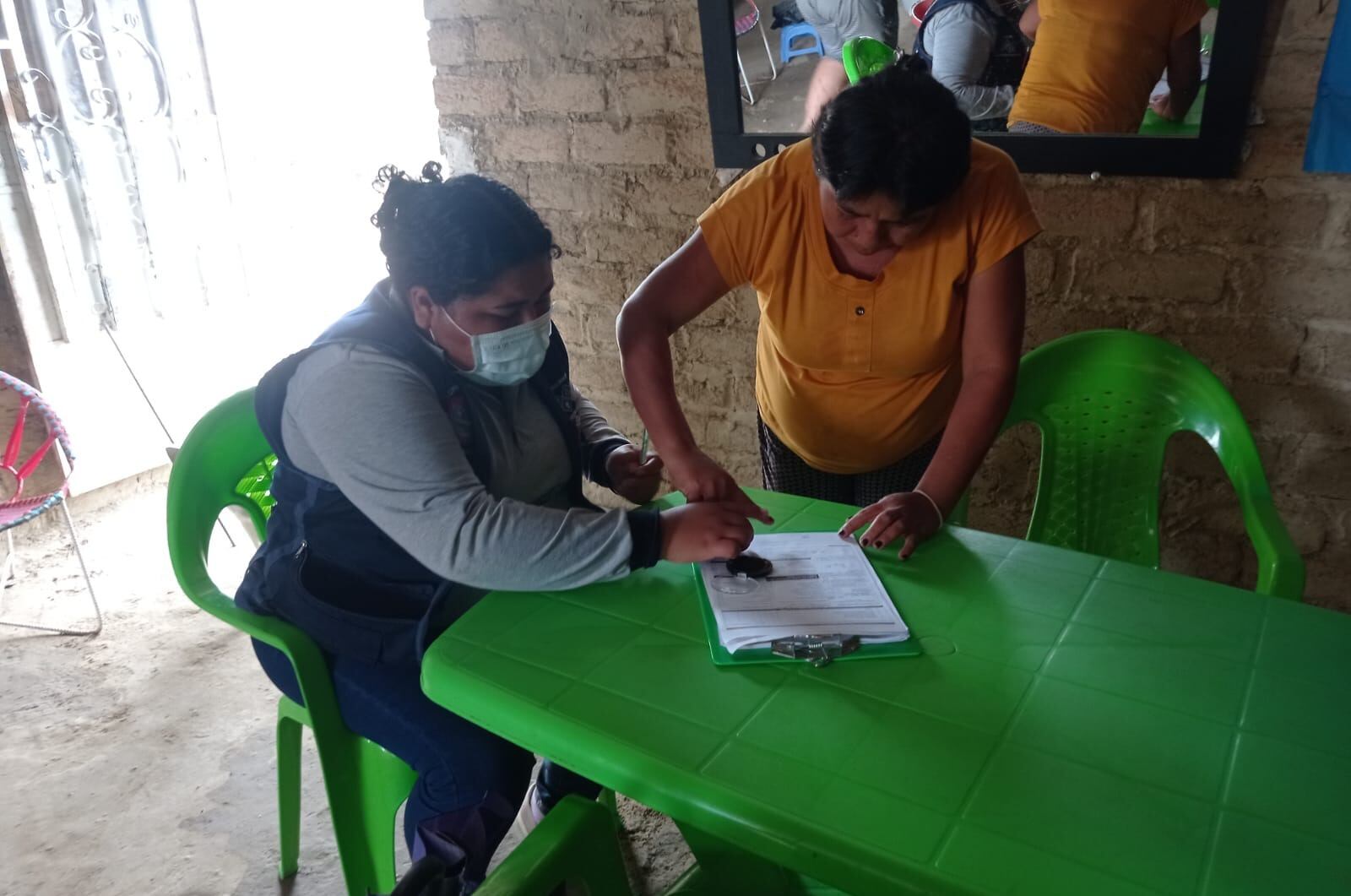 Labor fue realizada en el ámbito urbano, como en los sectores rurales de la provincia de Sullana