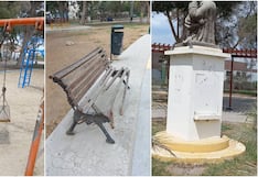 Ica: vecinos denuncian abandono y vandalismo en el parque Abraham Valdelomar de San Isidro