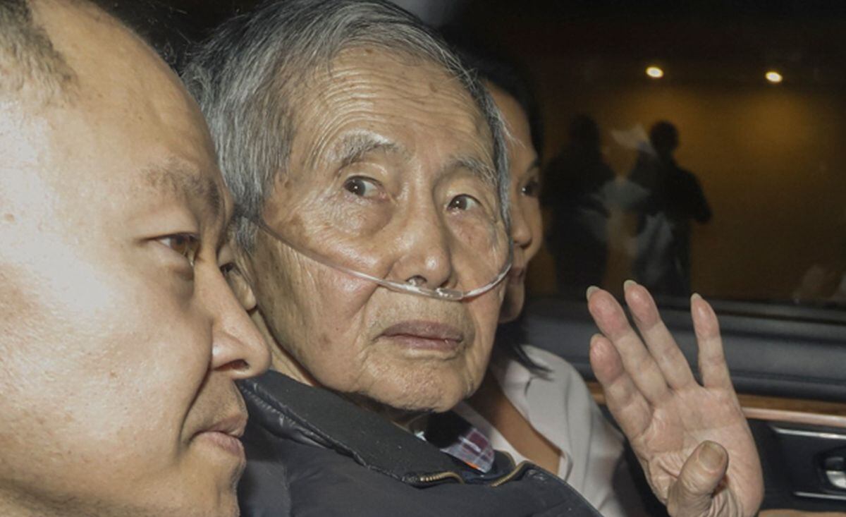 Alberto Fujimori murió este martes, 11 de setiembre, a los 86 años. (Foto: Renato Pajuelo/AFP)