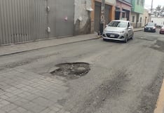 Calles intransitables en Arequipa a causa de las lluvias