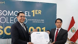 Solo 2 instituciones educativas de Arequipa privadas tienen el ISO 21001