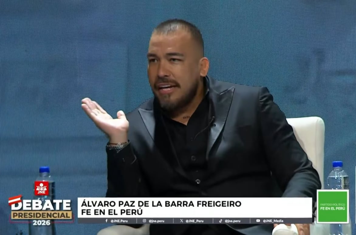 El candidato de Fe en el Perú respondió a una pregunta ciudadana sobre sostenibilidad fiscal y planteó reducir el tamaño del Estado y reorganizar el gasto público.