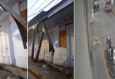 Lambayeque: vehículo impacta contra la Casona Los Portales en Ferreñafe