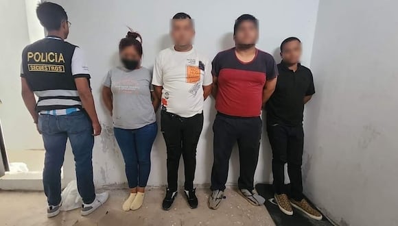 Banda fue detenida por agentes de la Divincri en Camaná. (Foto: Difusión)