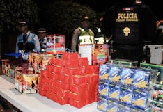 Operativo inopinado incauta kilos de pirotécnicos en la provincia de Nasca