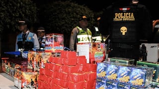 Operativo inopinado incauta kilos de pirotécnicos en la provincia de Nasca