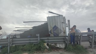 Despiste deja a tres personas heridas en la vía Piura-Chiclayo