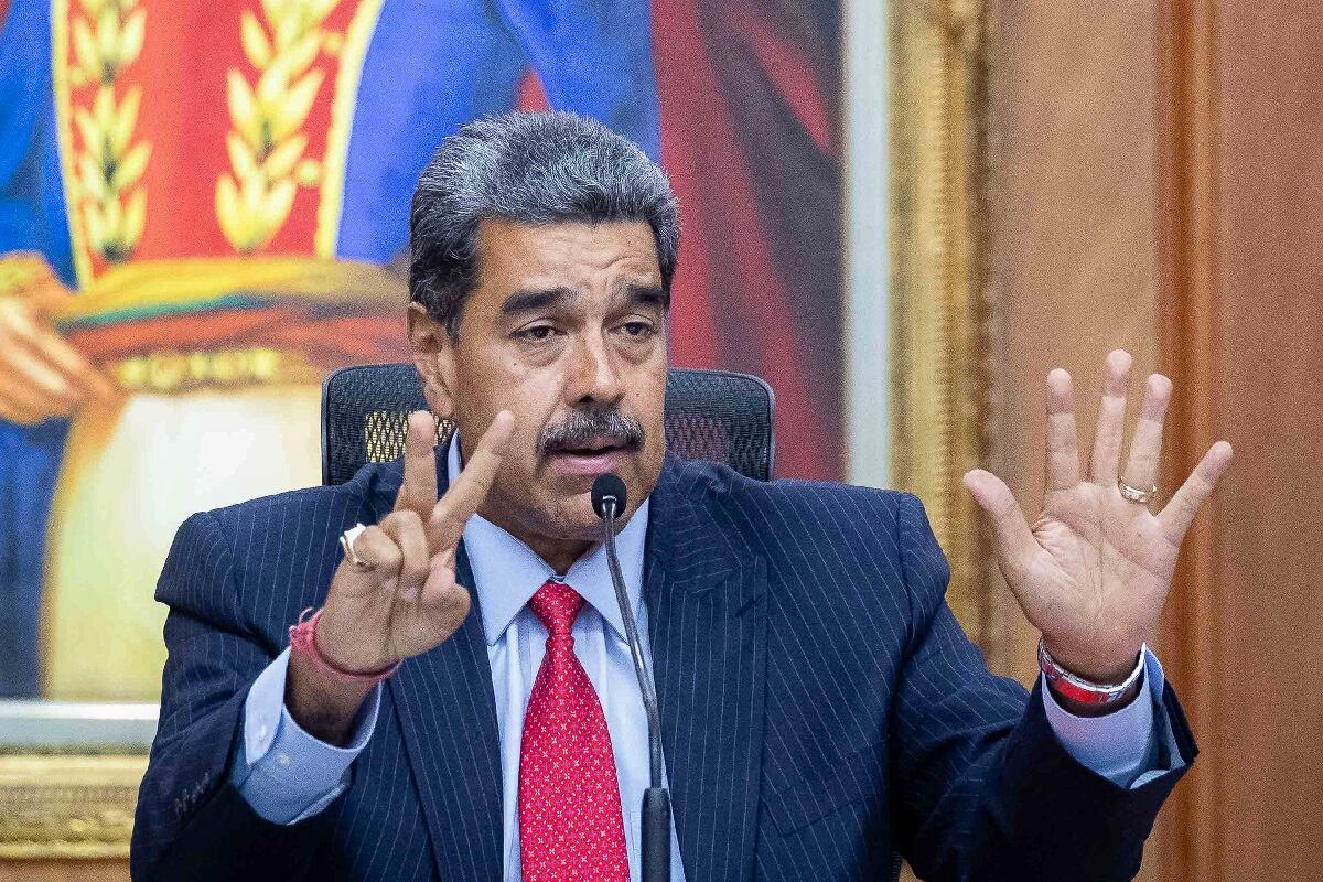 Nicolás Maduro fue proclamado presidente a pesar de la serie de irregularidades durante el proceso electoral. (Foto de Ronald Peña R. / EFE)