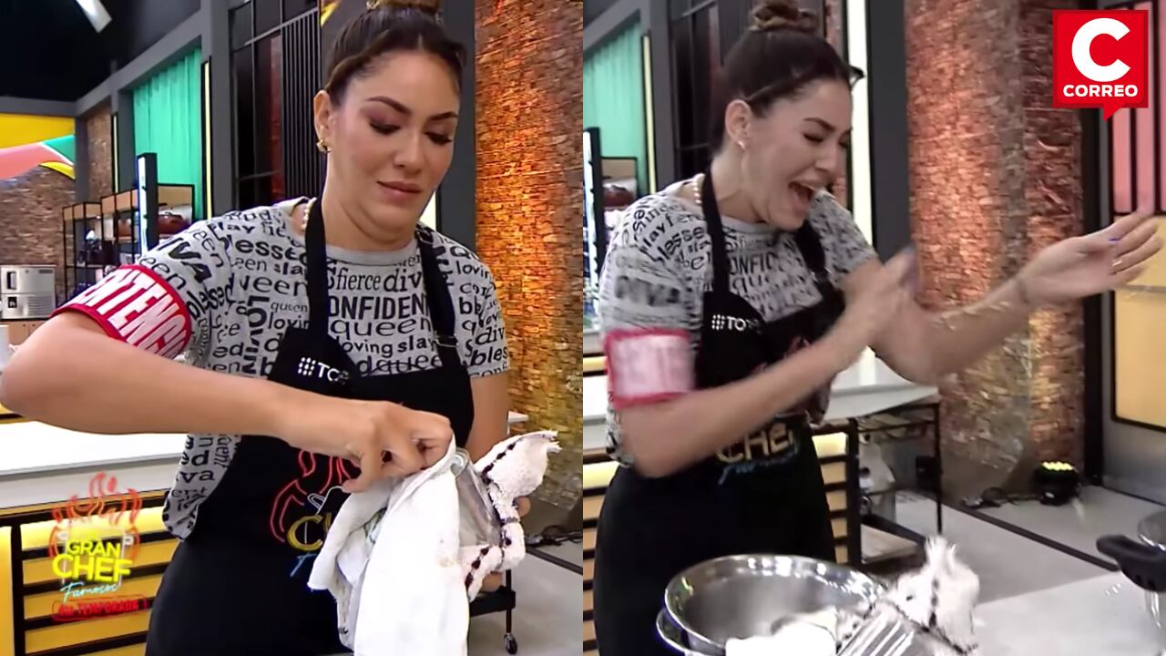 Tilsa Lozano se quemó en la última edición del programa 'El Gran Chef Famosos'