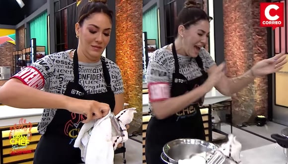 Tilsa Lozano se quemó en la última edición del programa 'El Gran Chef Famosos'