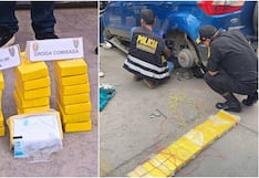 Ica: transportaba en “caletas” más de 21 kilos de cocaína por la Panamericana Sur