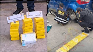 Ica: transportaba en “caletas” más de 21 kilos de cocaína por la Panamericana Sur