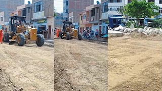 Lambayeque: Demuelen pista mal ejecutada en obra de S/ 17 millones